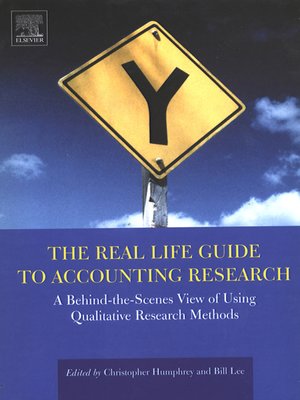 cover image of The Real Life Guide to Accounting Research